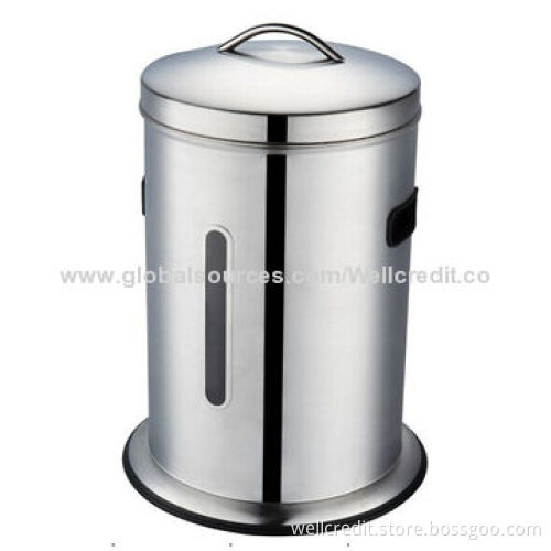Stainless steel rice bin